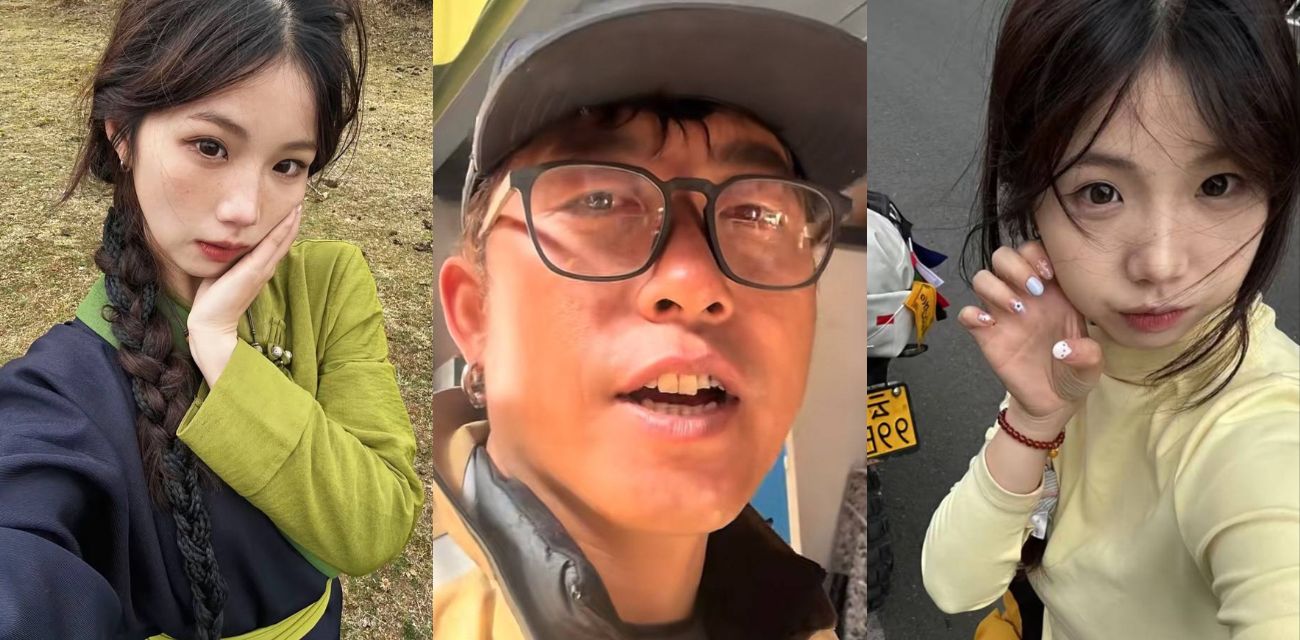 全网疯求的骑行圈女骑士白兰鸽的事 傍富大哥木头叔叔性爱视频 无人区拍爽就分手吃住玩全包后甩人