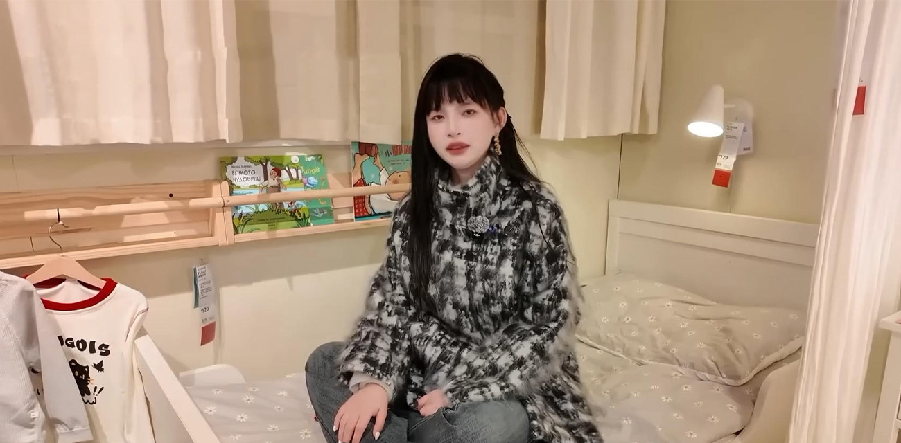 油管女博主 王竹子 在线分享宜家商场适合SM的调教家具 能把M装进去的柜子 太刺激啦！