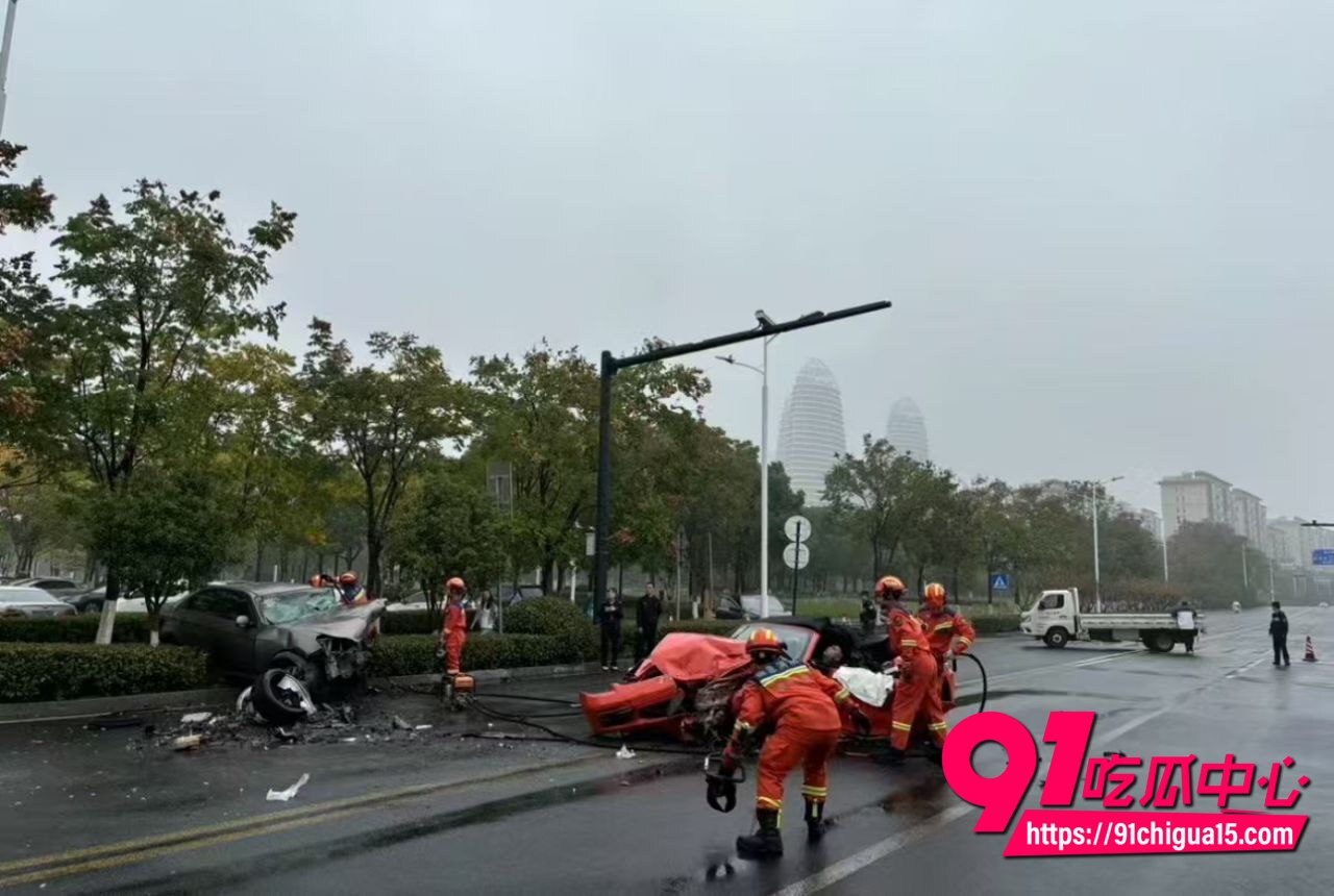湖州安吉跑山车祸现场2