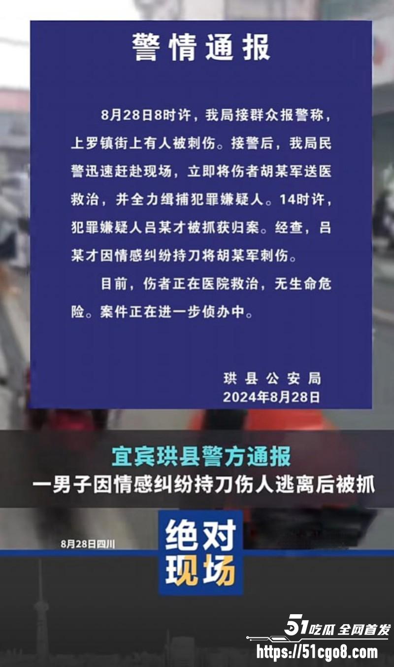 四川宜宾柏溪烧烤摊砍人事件01