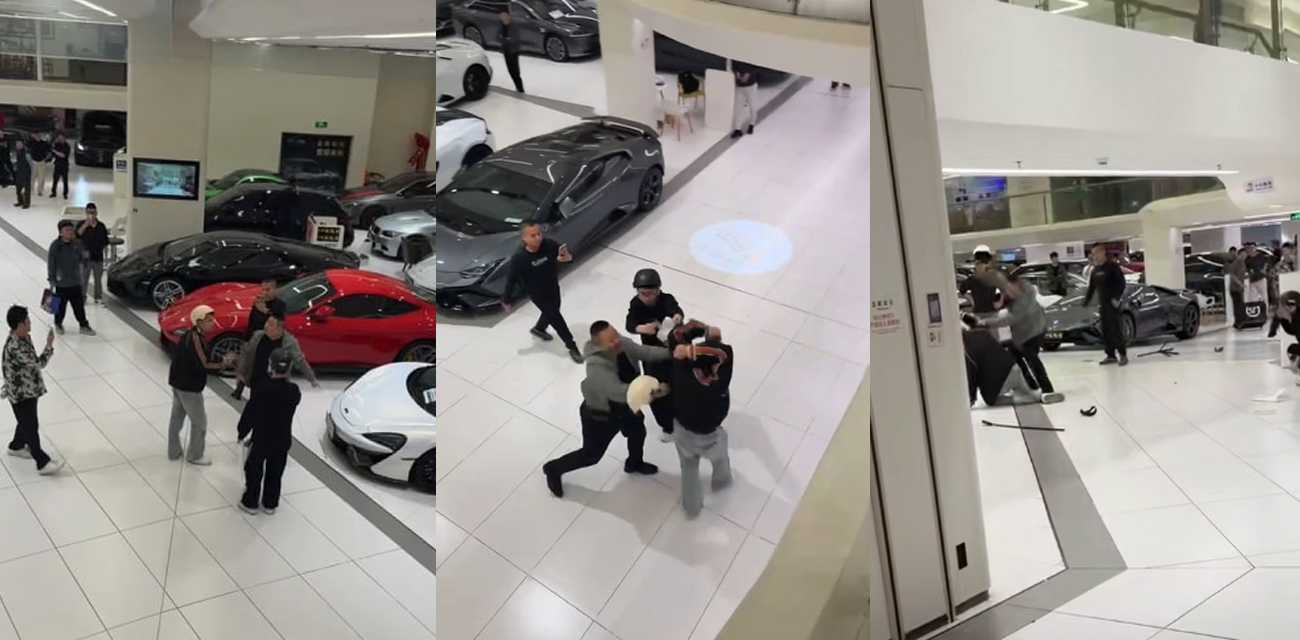 深圳法拉利4S店骗取10万定金拒不退还 竟然还当众围殴维权博主!