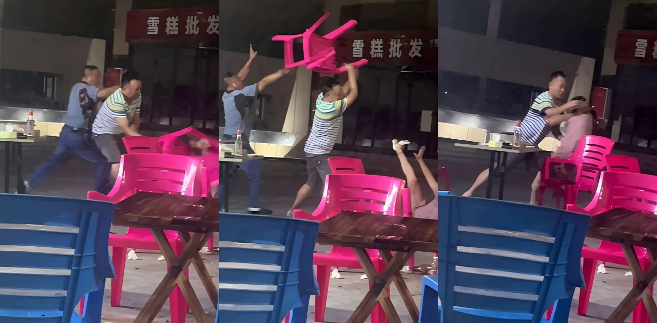 四川宜宾烧烤摊砍人事件 少妇约情夫吃宵夜被抓包 丈夫怒砍狗男女！