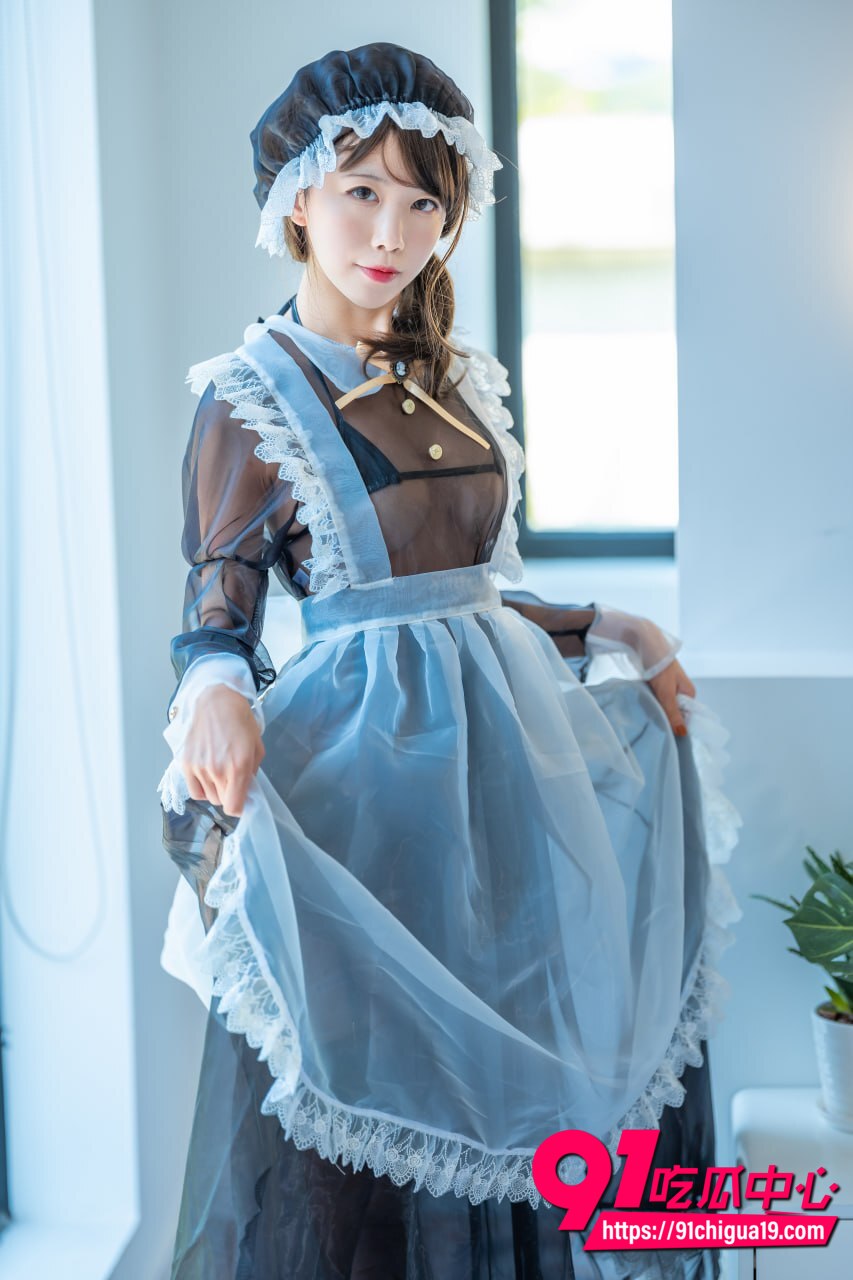 水淼Aqua女仆装写真视频3