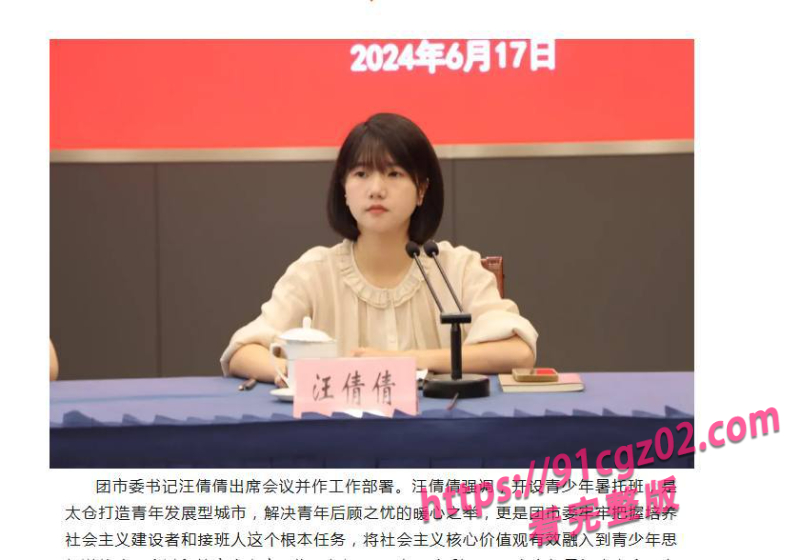 江苏太仓市委书记王有晴16素材水印版