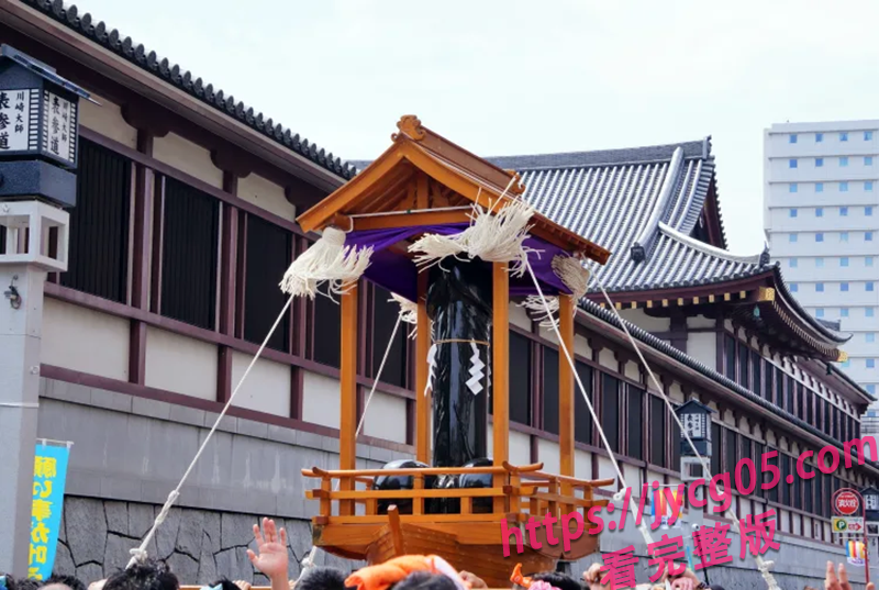 日本金原祭巨型丁丁神轿上街巡游！川崎最骚传统竟源自江户妓院？