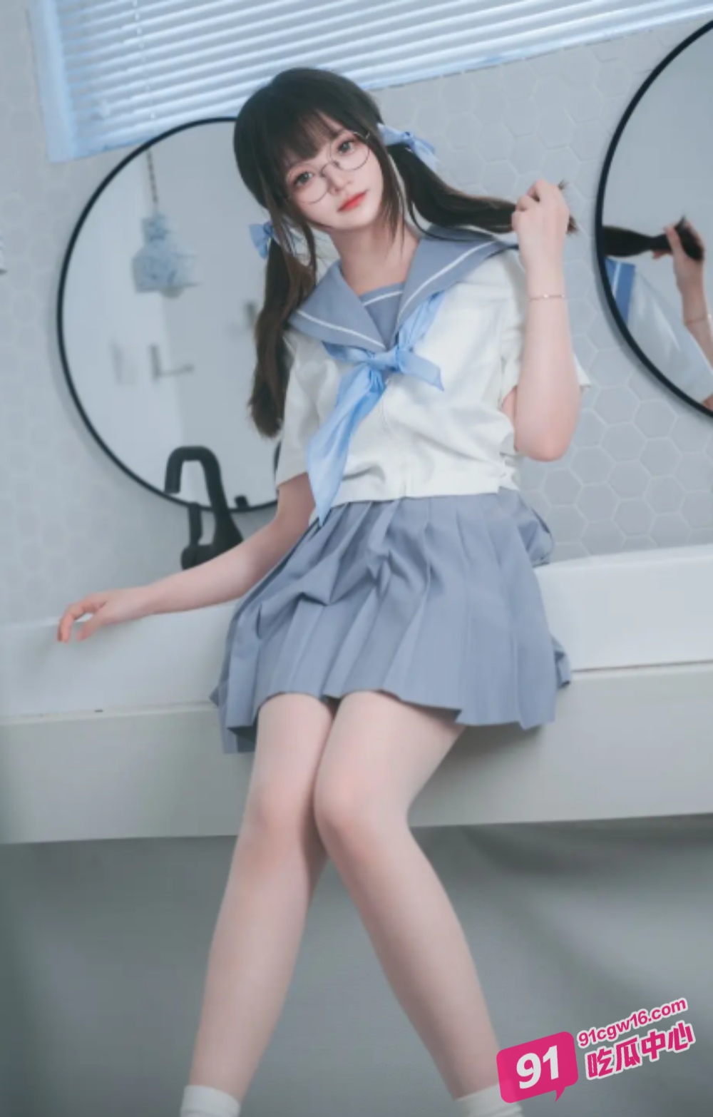 清纯校花JK妹徐梦婕表面清纯实则骚浪不堪 JK女神被无套爆菊沦为性奴 配图2