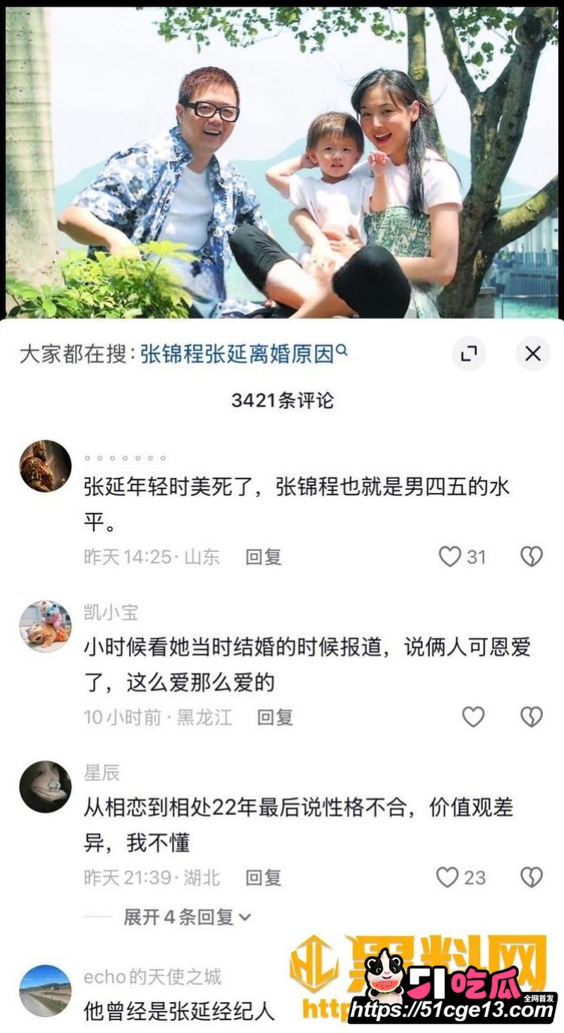 香港导演 张锦程 与老婆 张延 官宣离婚 14