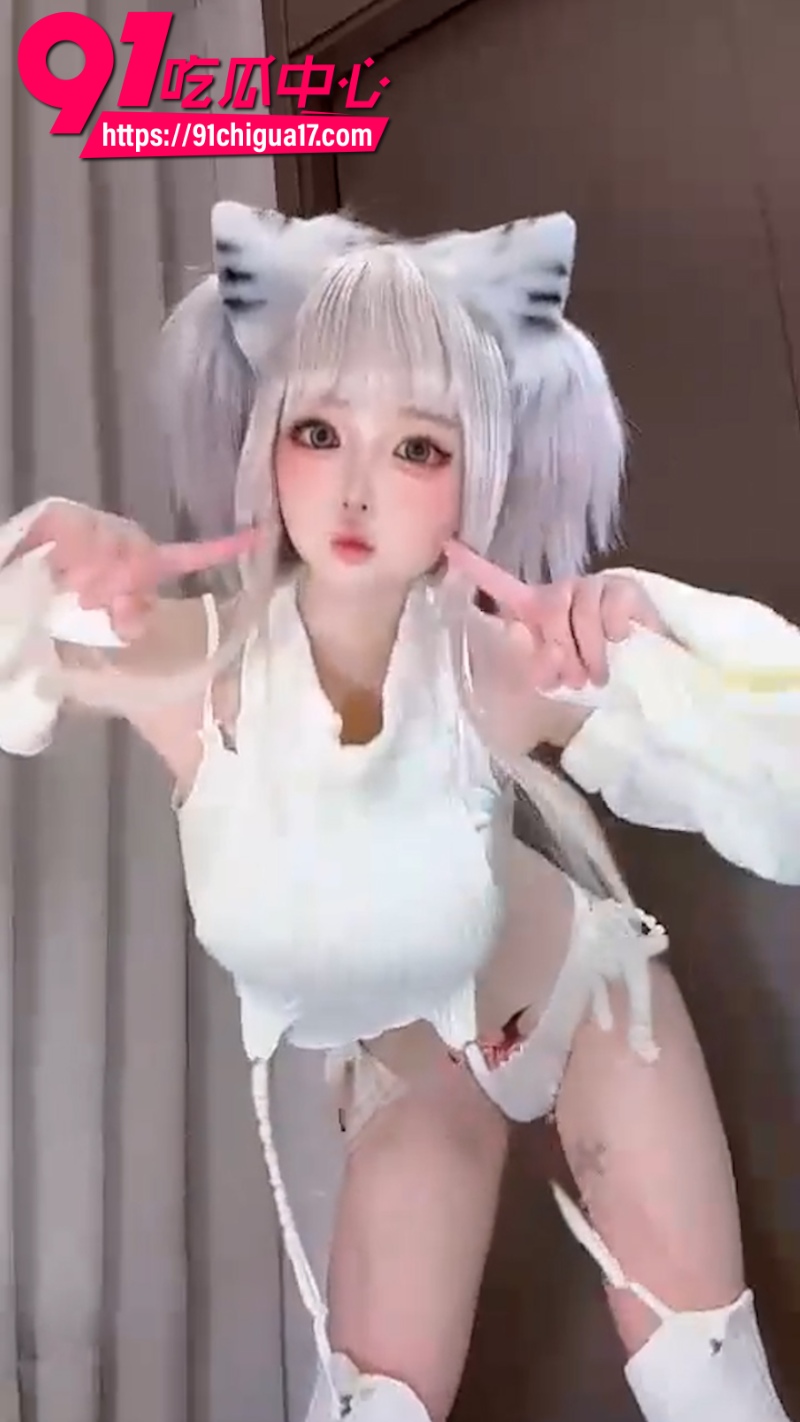 抖音178万粉丝女网红喵帕斯定制福利9