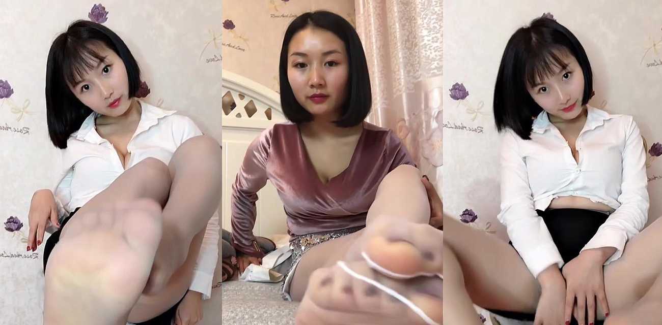 艾玲甜妹丝足直播 自舔骚脚淫荡挑逗 诱惑快感直冲下体!