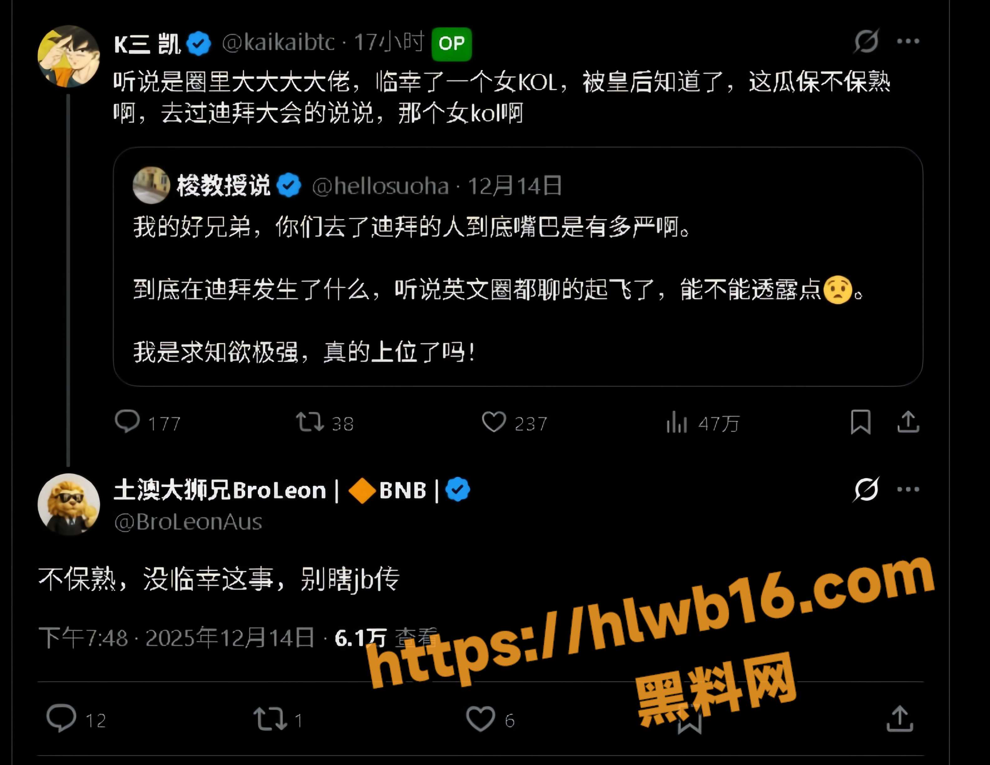 币安CEO 赵长鹏 出轨女网红KOL 币圈连夜发绿帽纪念币 实则是加密货币网红 在迪拜别墅楼顶性爱视频！