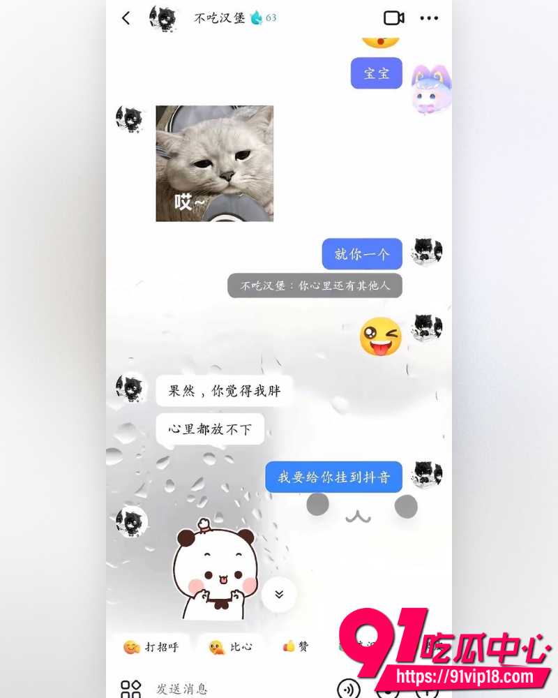 抖音网红不吃汉堡 9 抖音网红不吃汉堡 9
