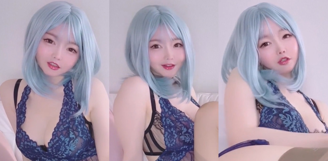 OF日本网黄小萝莉YuiPeachpie 深V蕾丝情趣内衣 粉嫩娇躯差点被玩坏