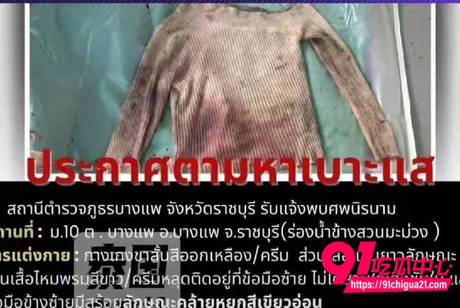 泰国芭提雅抛尸中国女子案件17