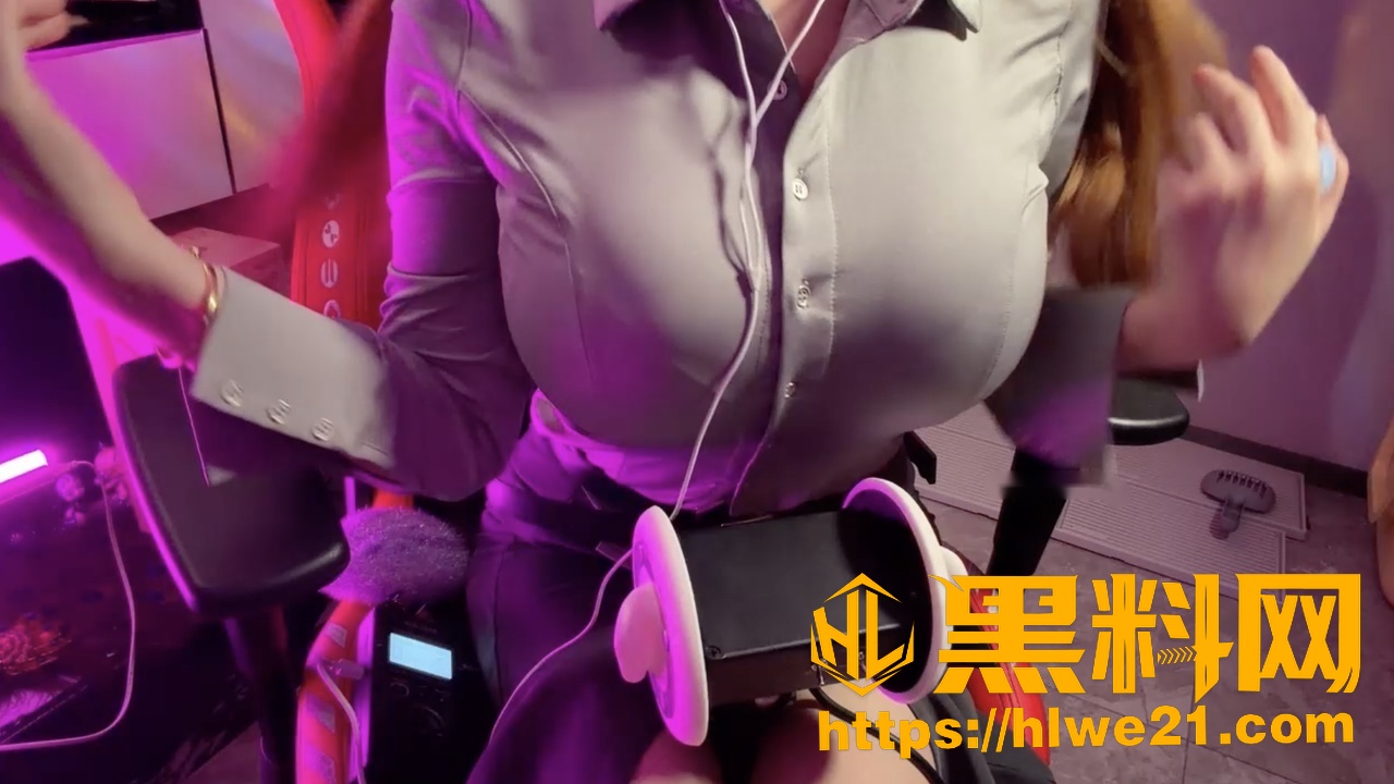 ASMR博主 香香 cos清水咏美 衬衫半解巨乳怼麦 顶级声控诱惑十足