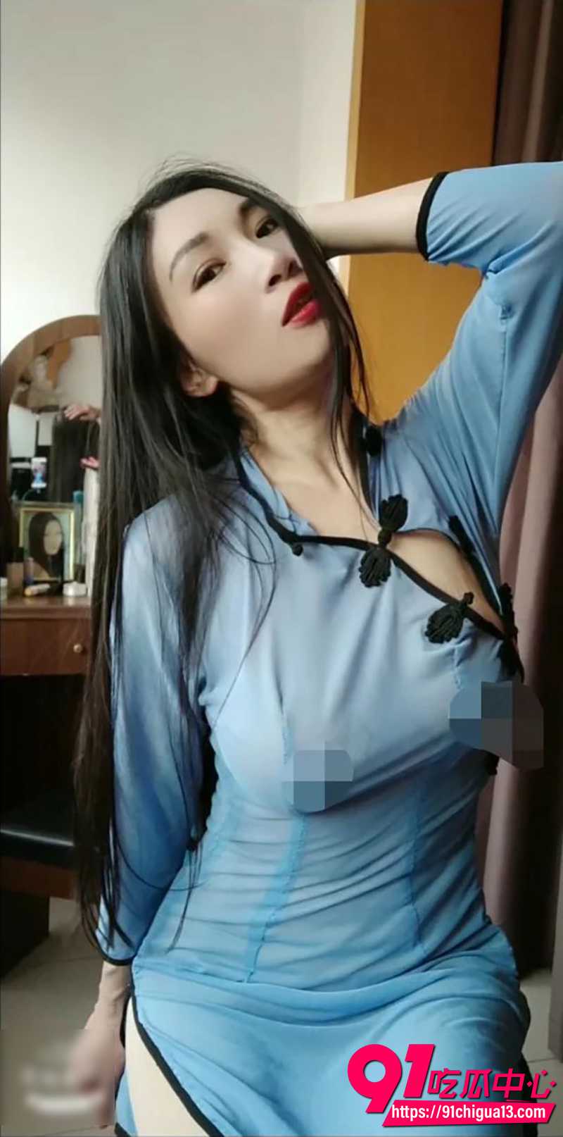 四川女神古早陌陌 早期大尺度艳舞视频 透明黑丝艳舞色诱！