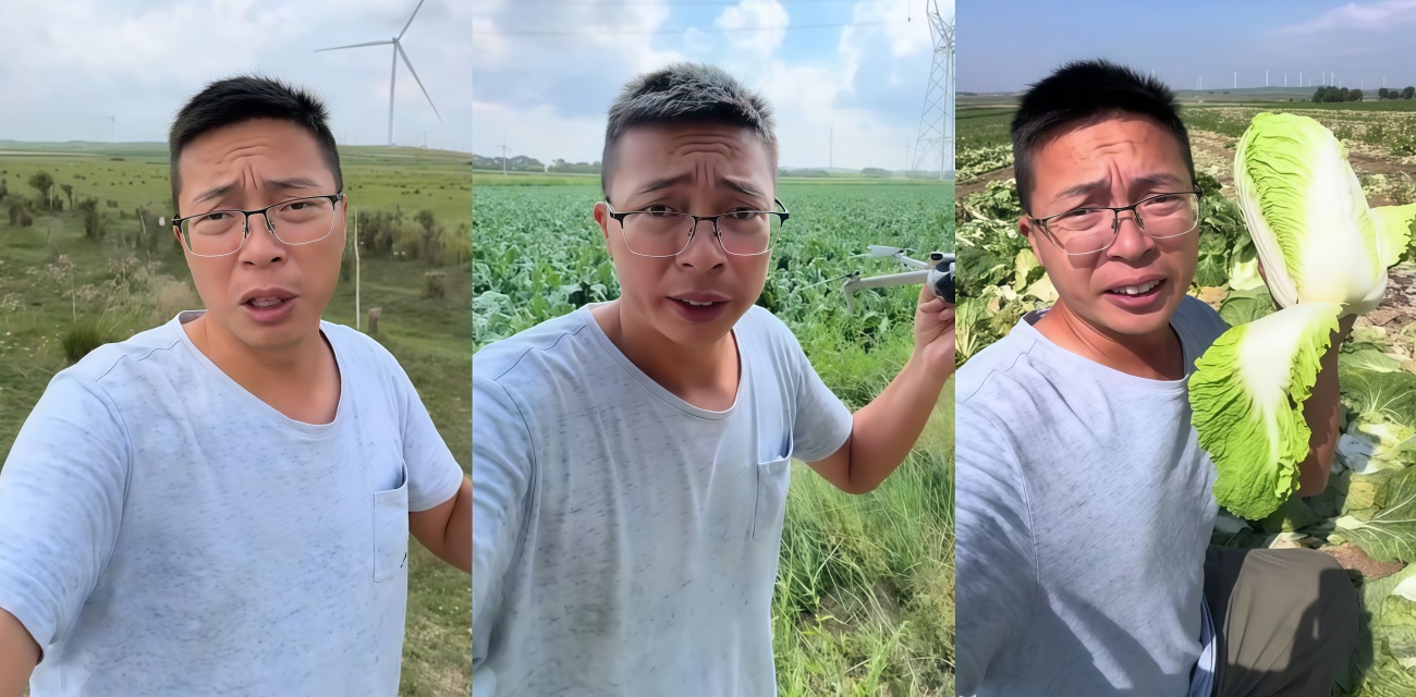 抖音环保博主 渔猎齐哥 曝光河北张家口康保白菜蘸甲醛保鲜全过程 真是无奸不商