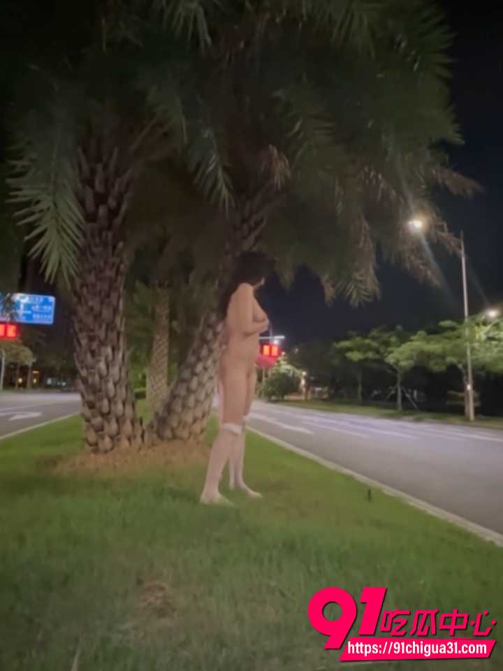 户外露出狂魔贝贝深夜全裸5