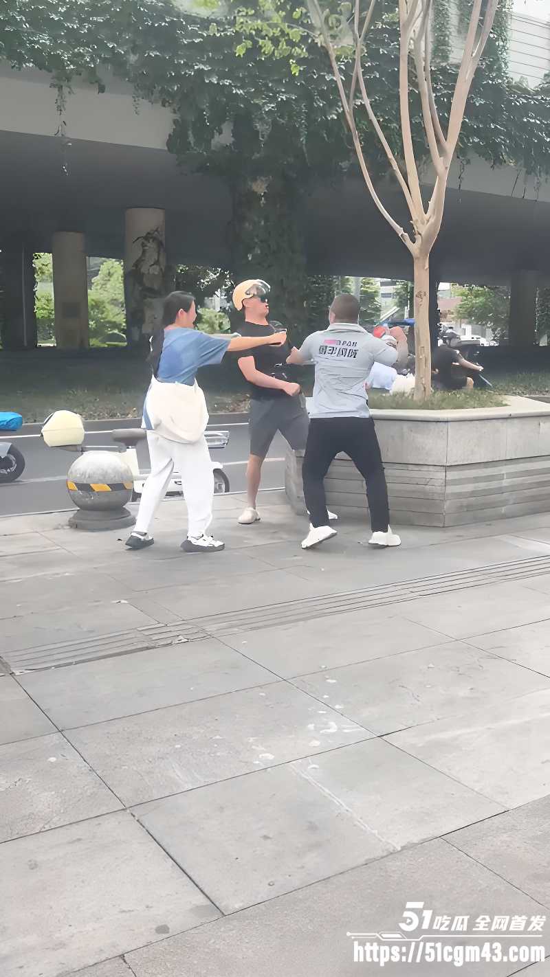 大爷街头怒怼顺丰小哥 遭其反杀锁喉 4