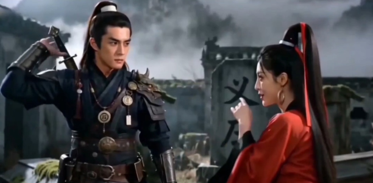 AI短剧捉妖师魔改版 女妖红衣以身相诱山野赤身紧贴抽插 瀑布边湿身缠绵细节完整呈现
