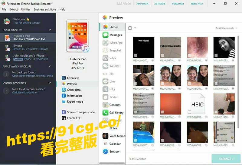云盘泄密 亨特拜登 iCloud密码遭黑客攻破 性爱打飞机视频流出