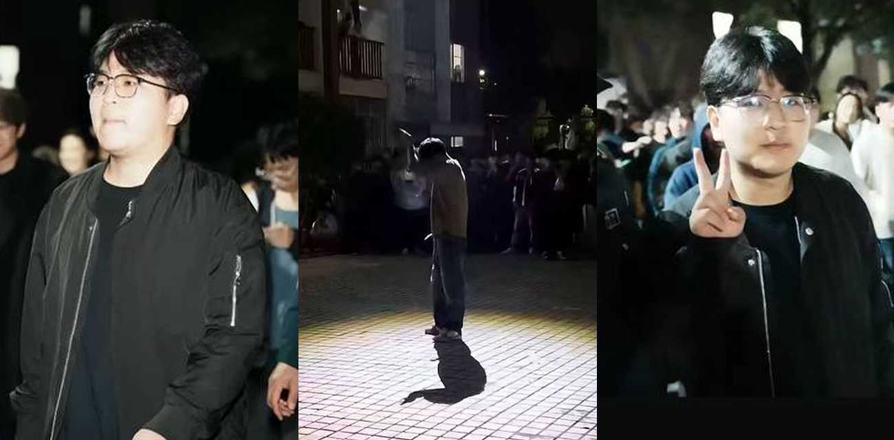 纯爱战士倒下 安徽芜湖职业技术学院 男生相恋7年遭遇分手 翻墙至女生宿舍轰动全校~