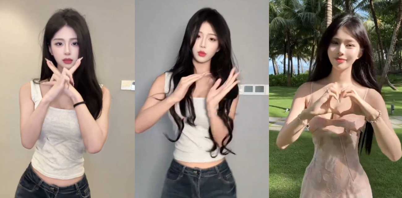 抖音网红独留AI脱衣 镜头前搔首弄姿展现淫态 裸舞摇臀乳交！