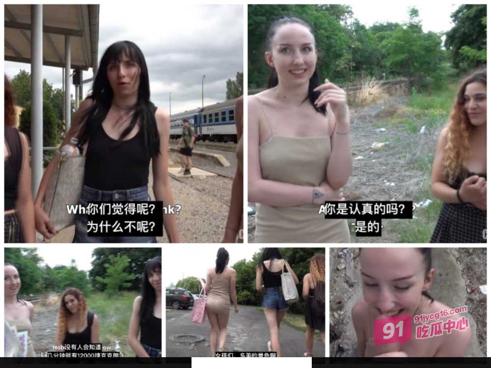 捷克街头搭讪系列 列车偶遇饥渴乘务员 在厕所和她大胆做爱！ 配图