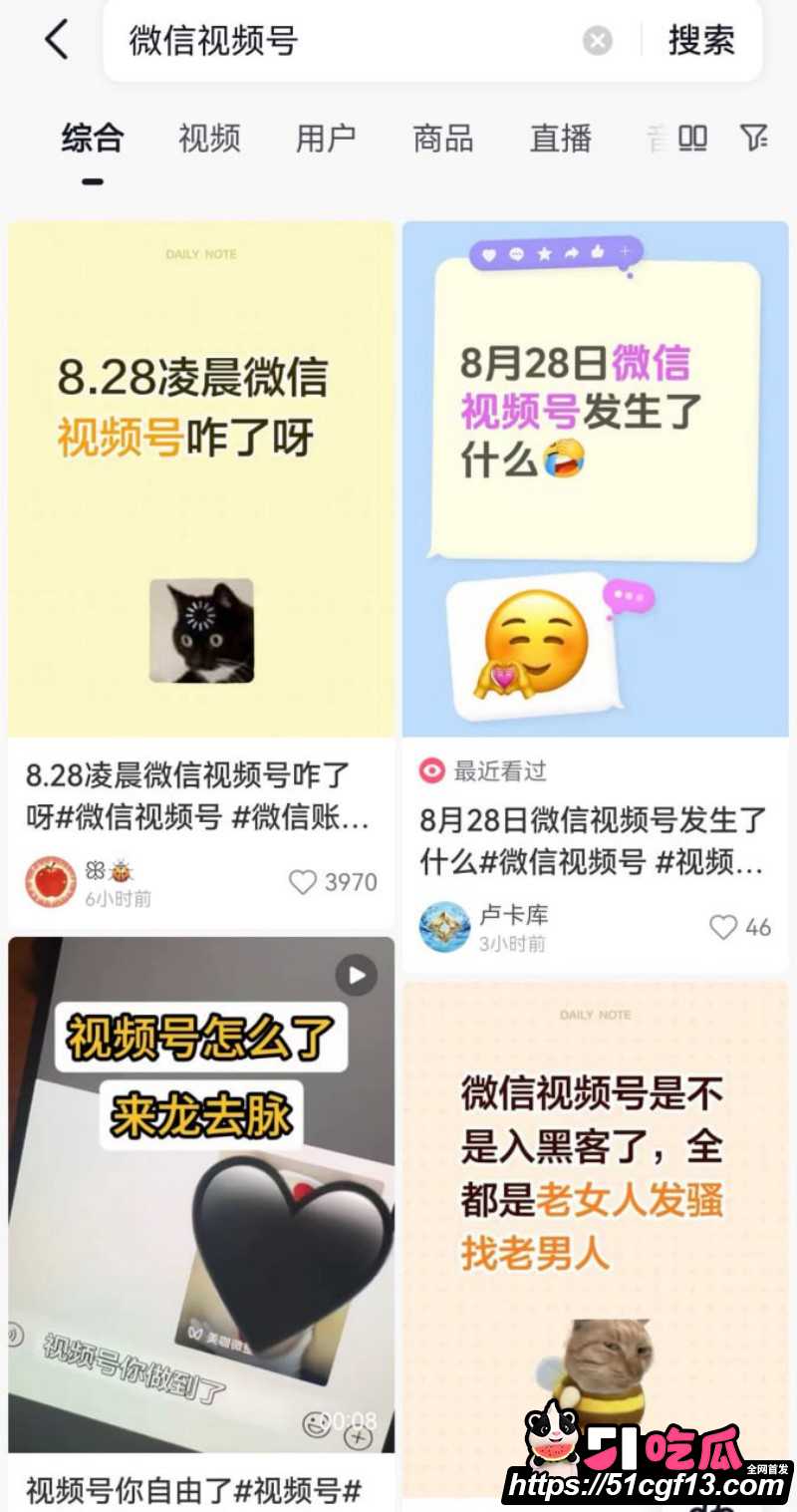 微信视频号828崩盘事件4 微信视频号828崩盘事件4