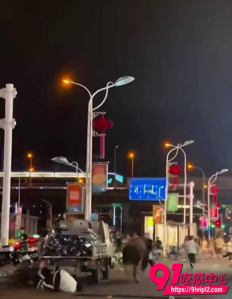 长沙黄牛撞人 5