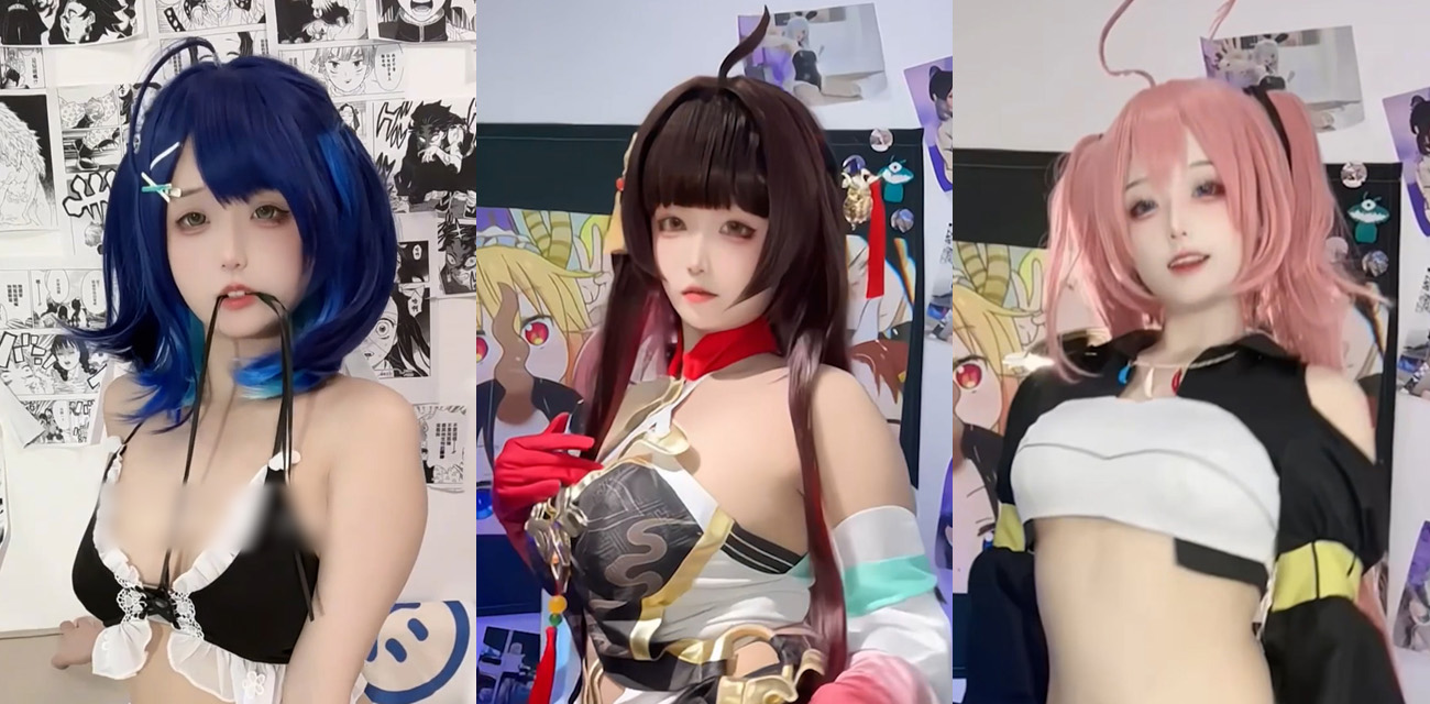 抖音148W粉丝女网红小扑通 定制黑丝诱惑福利 白嫩性感翘臀诱人至极