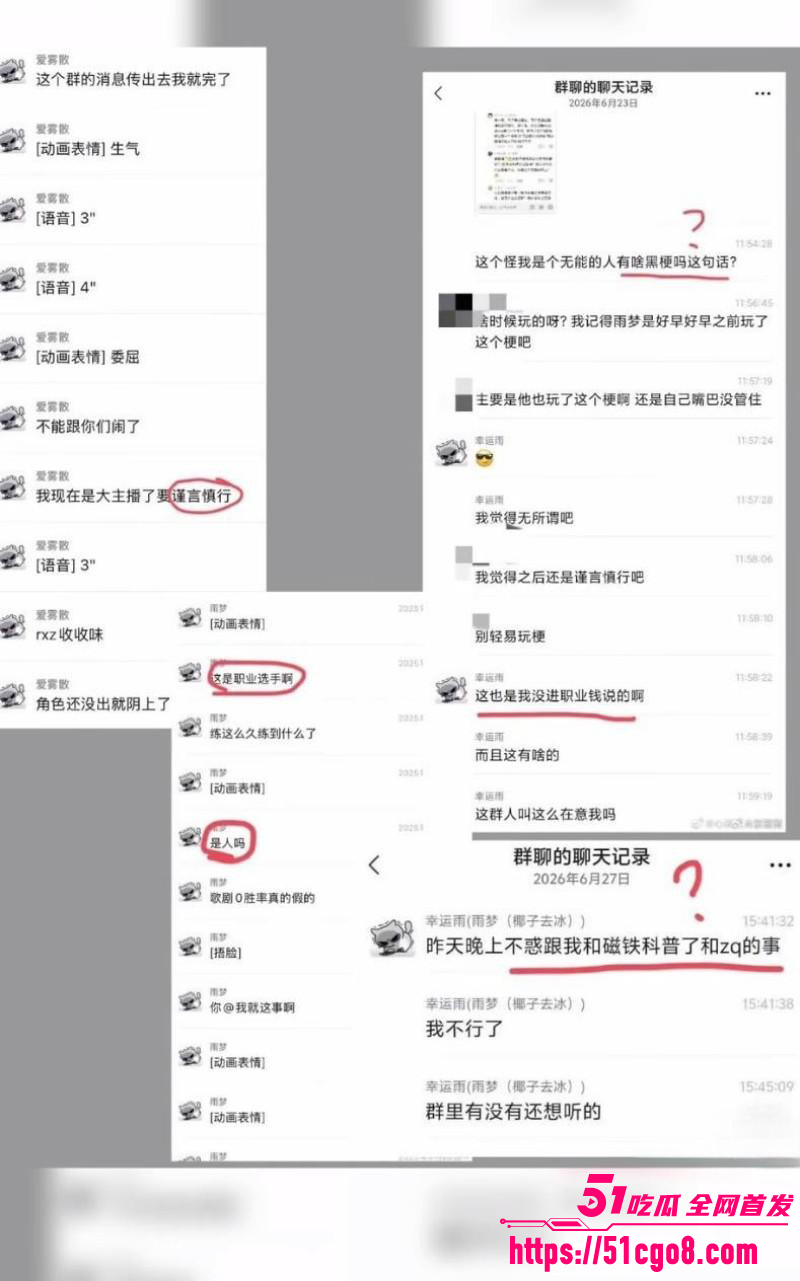 抖音男网红雨梦被曝聊骚操女粉024