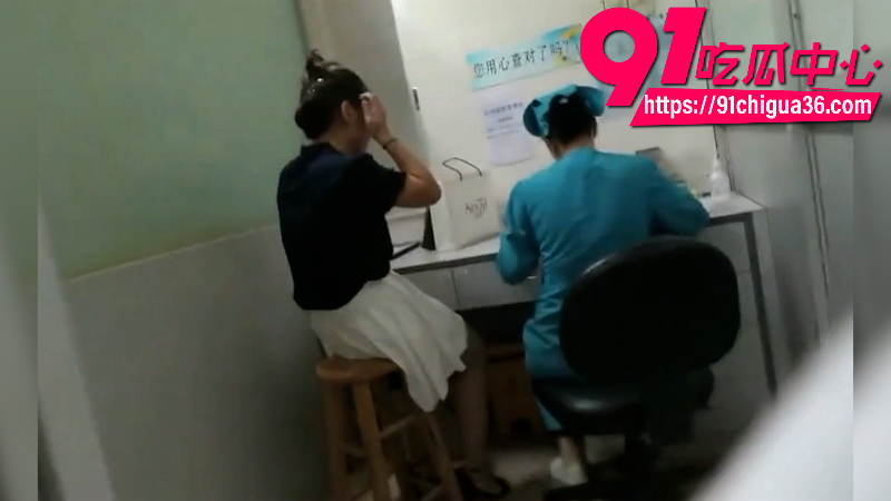 大神男扮女装假扮病人潜入医院偷拍护士给病人打针5