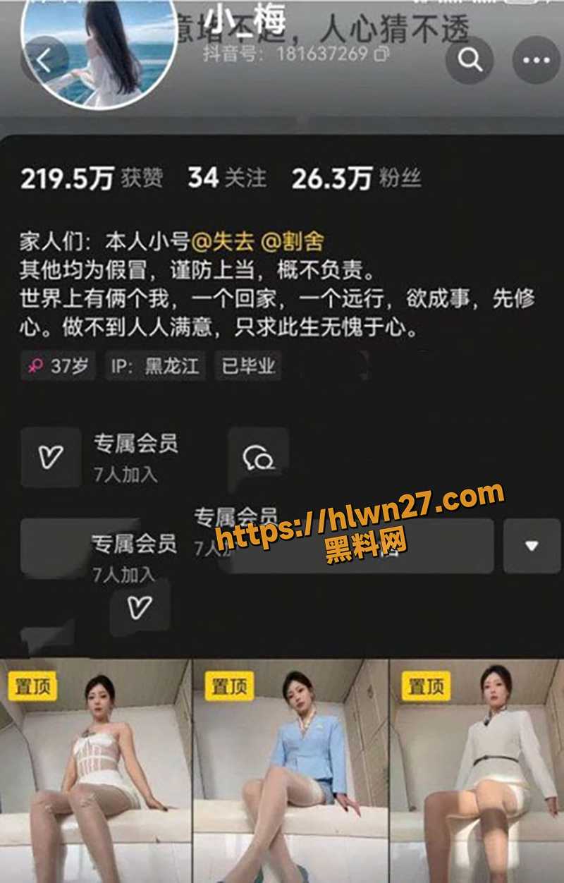 抖音26万粉丝网红小梅，粉丝群福利视频流出，超棒人妻道具自慰，丝袜摸穴骚气十足！