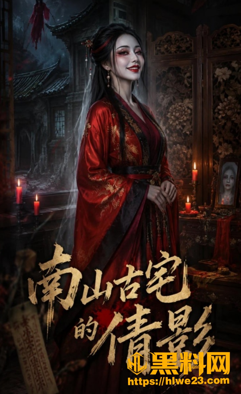 精品AI短剧 南山古宅的倩影 红衣女鬼主动求操 男主意外闯入被彻底榨干