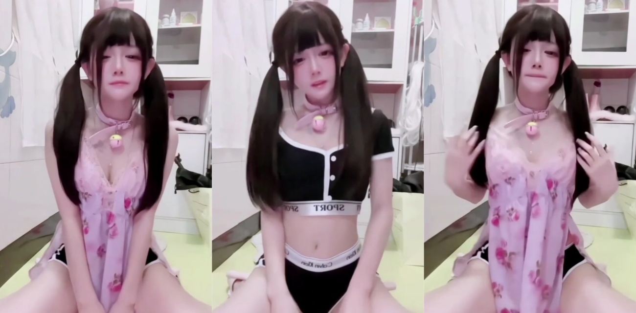 抖音超清纯的妹妹 池小苡 微密圈超甜独家定制福利 双马尾粉嫩女仆 自慰白虎穴 反差魅魔太犯规