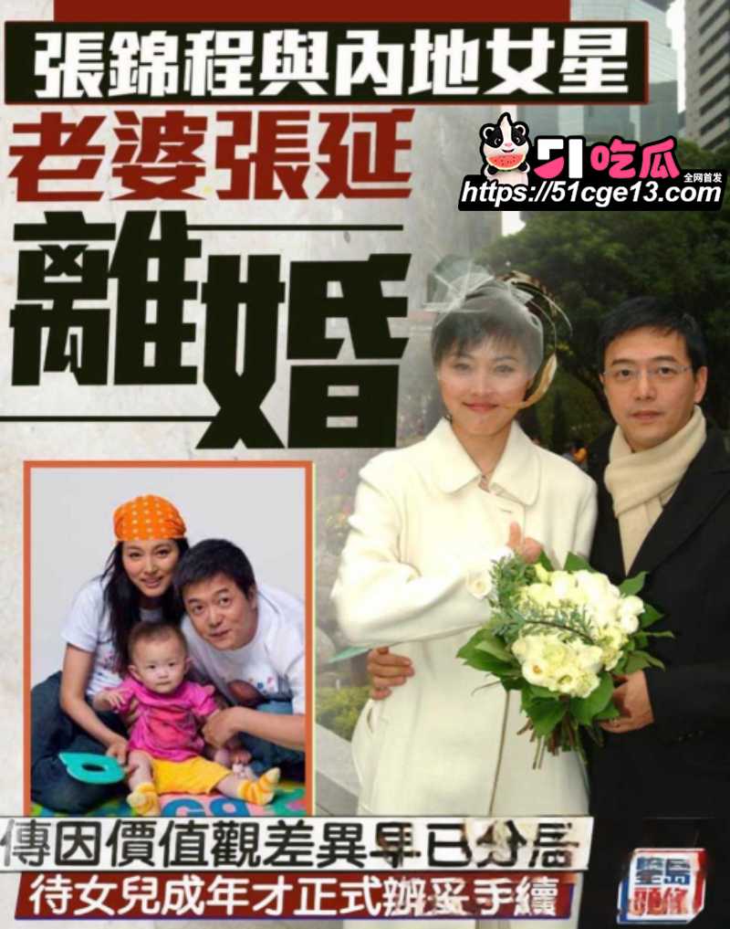 香港导演 张锦程 与老婆 张延 官宣离婚 1