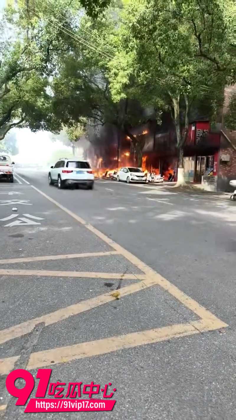 妻子出轨通奸生野种平江42岁男人怒浇汽油自焚电动车店3条人命当场毙命12