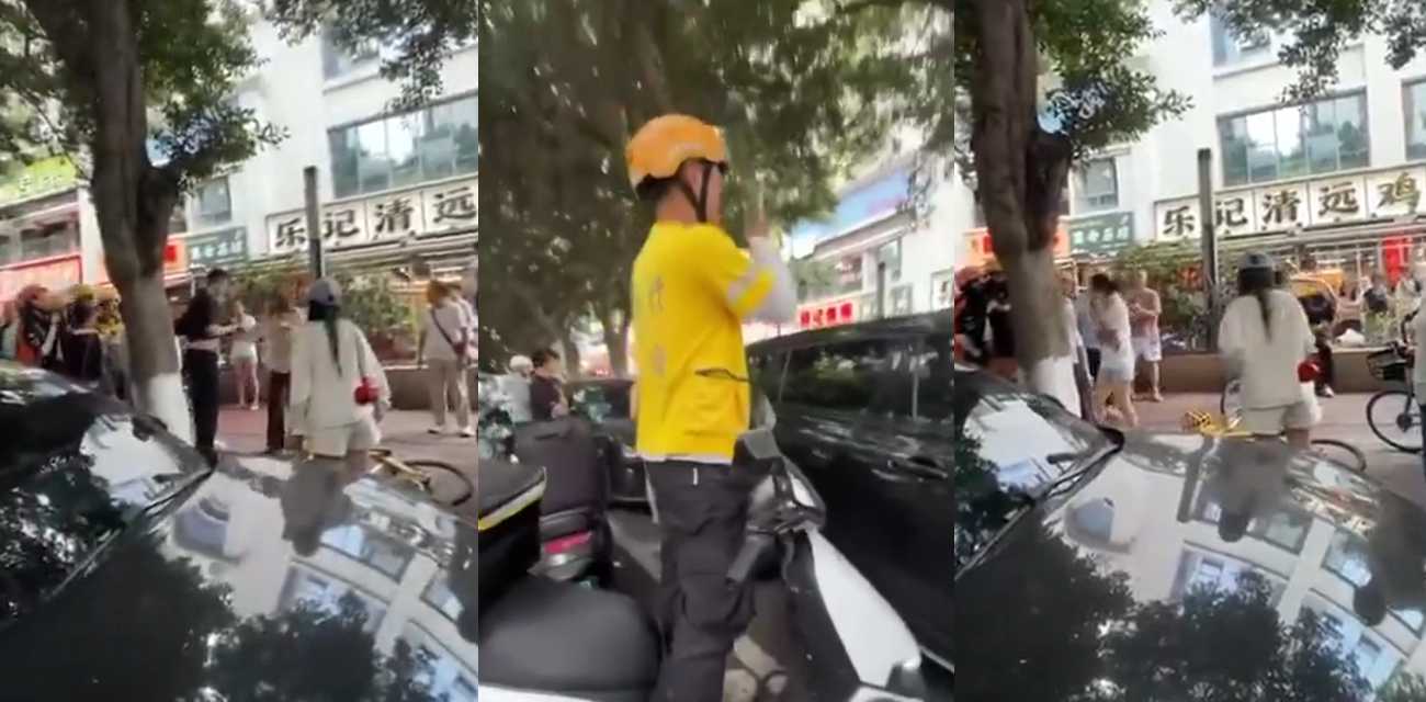 成都街头捉奸 渣男开老婆家车带小三招摇 离婚协议还想吞房贷家产 4岁女儿成受害者!