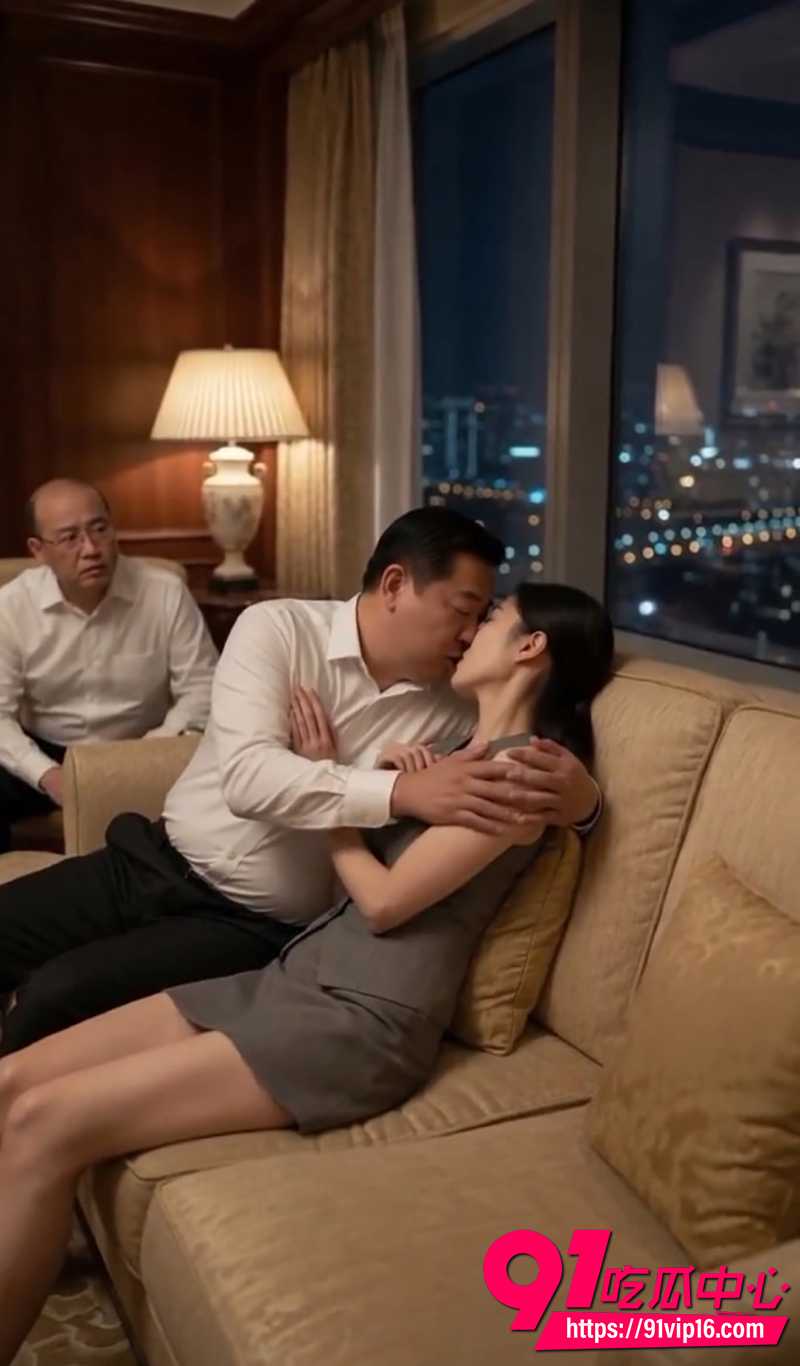 AI色情短剧 我年轻先干为敬 年轻女性与中年男性青年男性三人行！