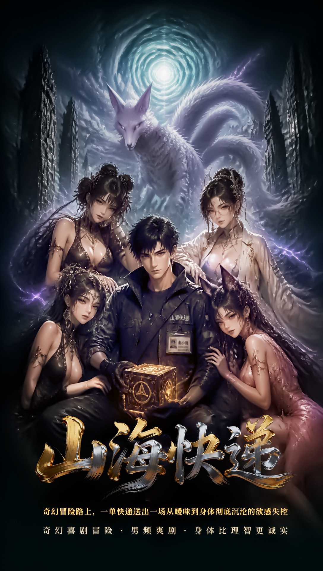准时为您呈现 奇幻喜剧冒险男频爽剧《山海快递》第2集 欲感首秀彻底失控