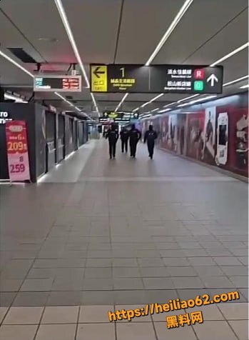 台北地铁惊魂一刻 持刀狂徒中山站叫嚣 警方闪电出击当场擒获