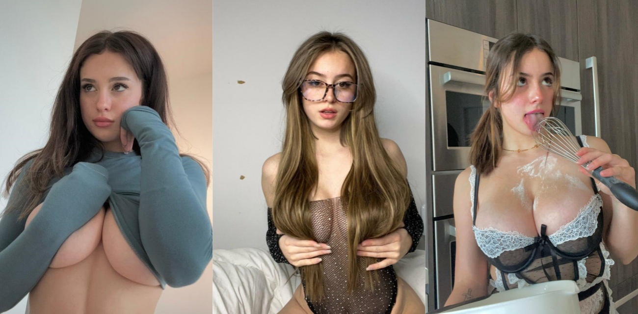Sierra Cabot炸裂身材展示 巨乳cosplay女王舌舔奶油硬到爆炸