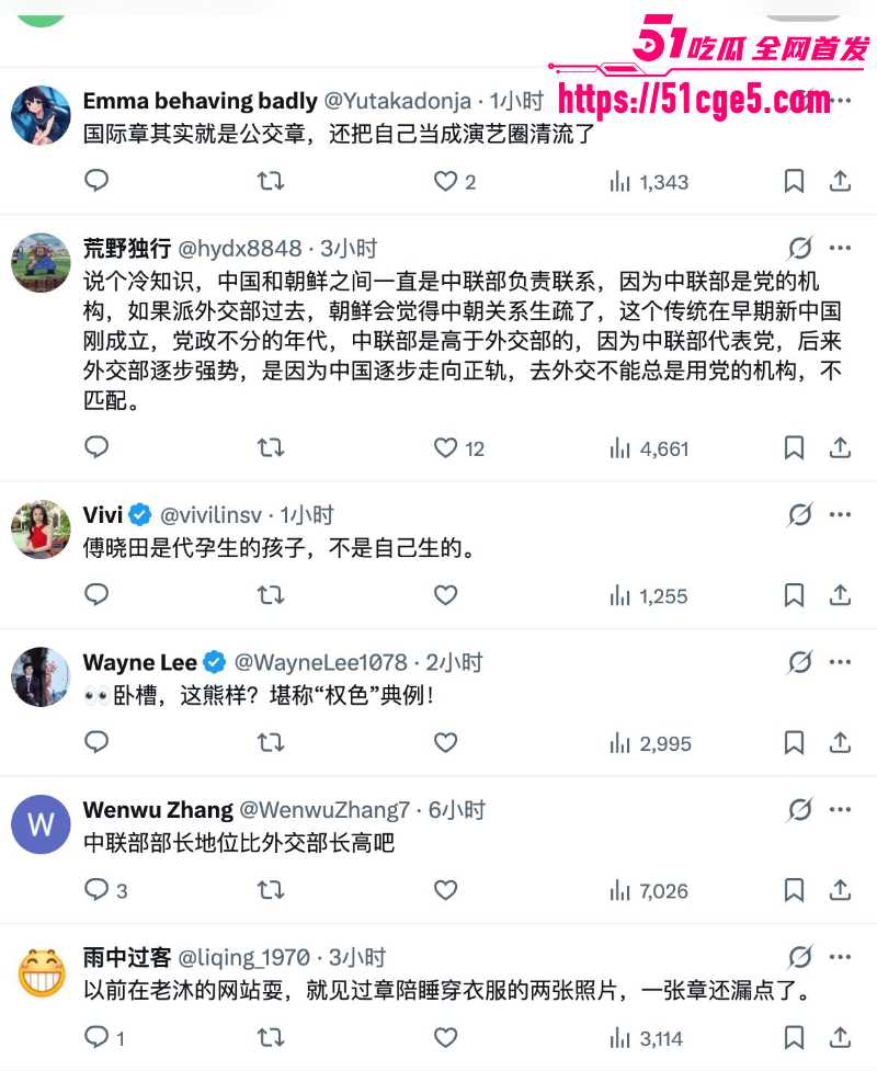 中联部长 刘建超 与章子怡艳闻重现 6