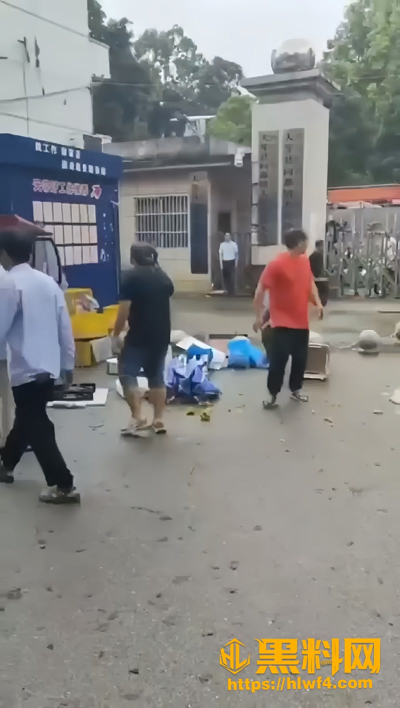 广西崇左两村民镇政府门口持刀互砍 造成1死多伤 土地纠纷瞬间变血案