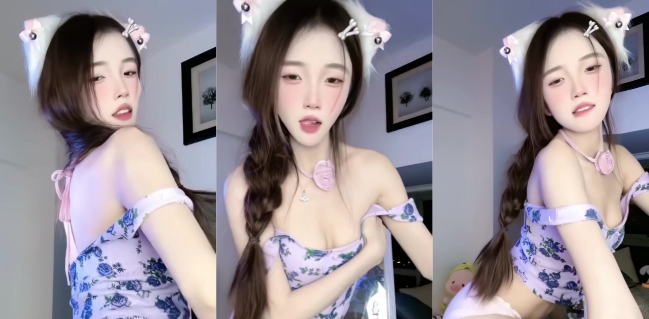 快手阿纯付费私密福利 猫耳花边少女装 性感热辣身材扭动挑逗 湿润唇瓣挑逗欲望 爆棚魅力让人欲罢不能