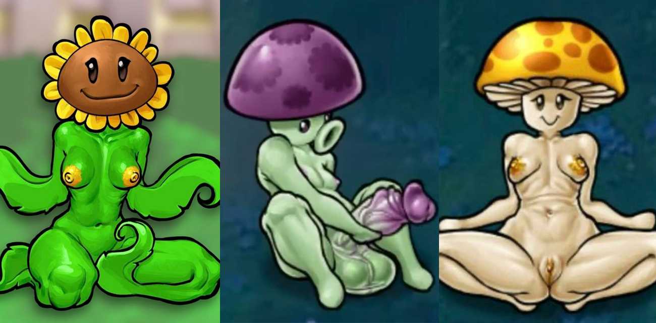 植物大战僵尸二创彻底崩坏 经典IP惨遭魔改毁童年 可爱植物变身色情怪物!