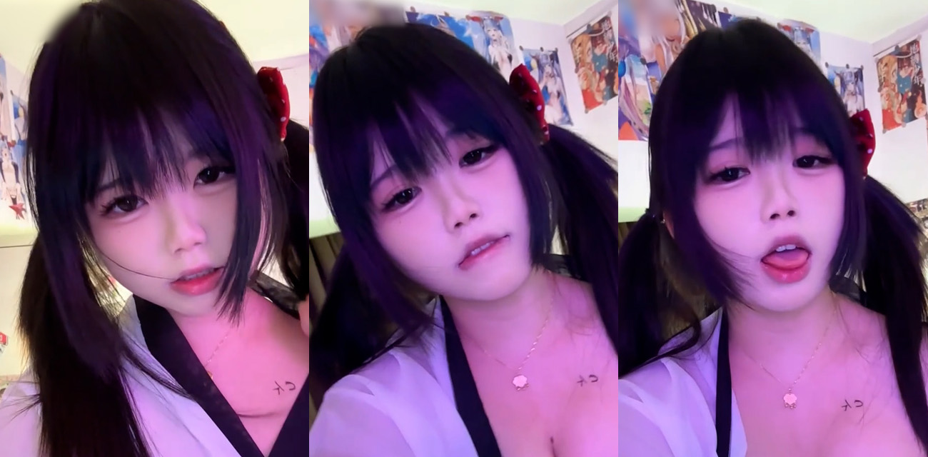 抖音8W粉丝女网红幸酱 定制淫荡自慰福利 粉嫩骚穴和Q弹翘乳诱人至极