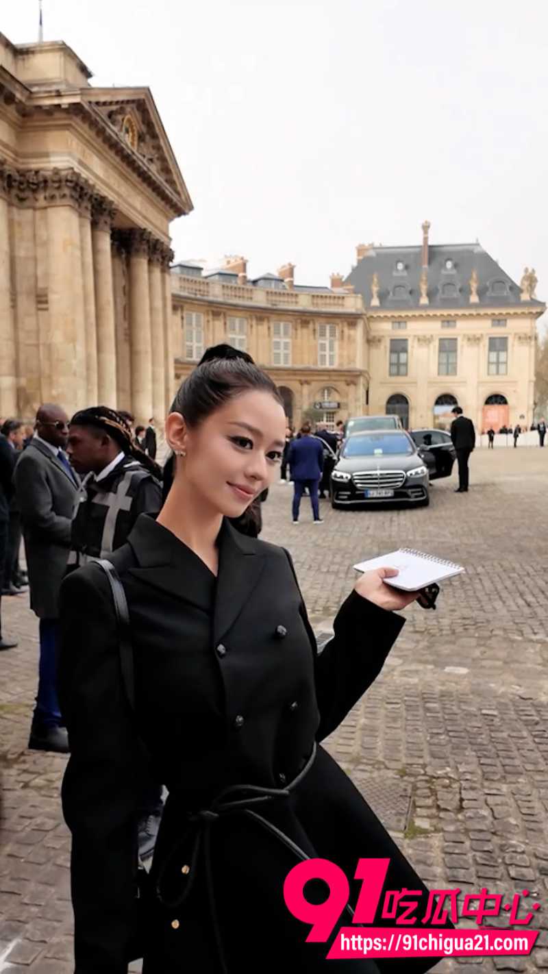 朗朗前女友吉娜参加巴黎时装周劲爆穿搭引争议9 朗朗前女友吉娜参加巴黎时装周劲爆穿搭引争议9