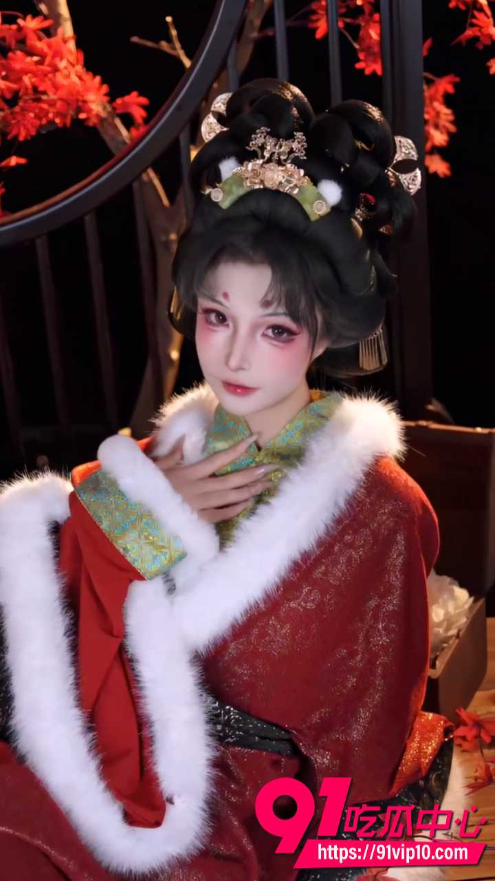 高颜值巨乳嫩模yuuhui玉汇最新写真福利流出 红妆狐尾巨乳红绳诱惑 美的让人窒息