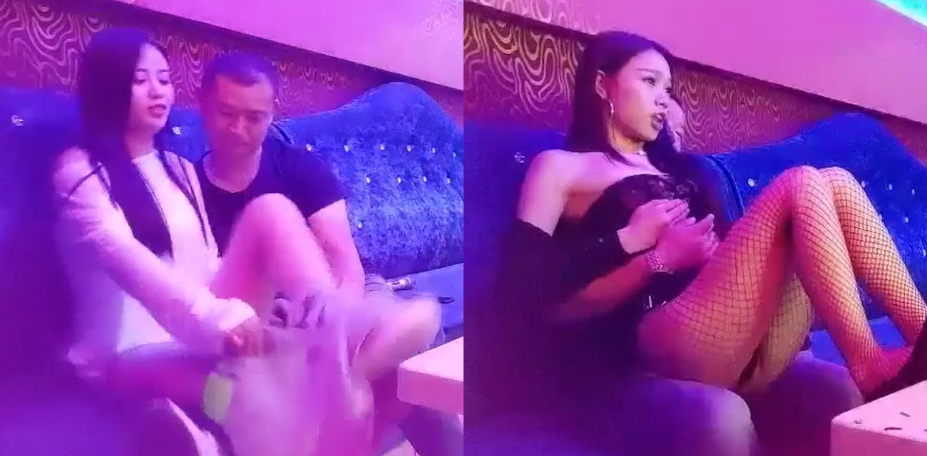 歌厅探花真实约啪两场完整流出黑丝渔网袜美女包厢内被狂干 白衣美女扣逼特写一晚两次爽极了！